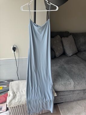 lululemon athletica Light Blue Slip Maxi Dress